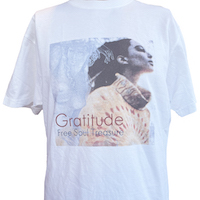 Tシャツ『Gratitude ~ Free Soul Treasure』（￥3,000＋税）【画像をクリックしてWeb Shopへ】